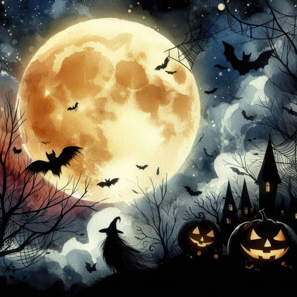 Midnight Full Moon Halloween 3