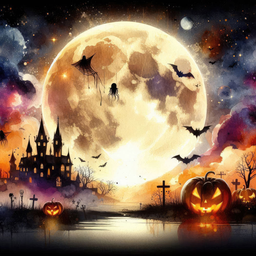 Midnight Full Moon Halloween 6